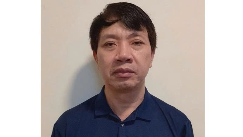 Bị can Lê Đức Giang.