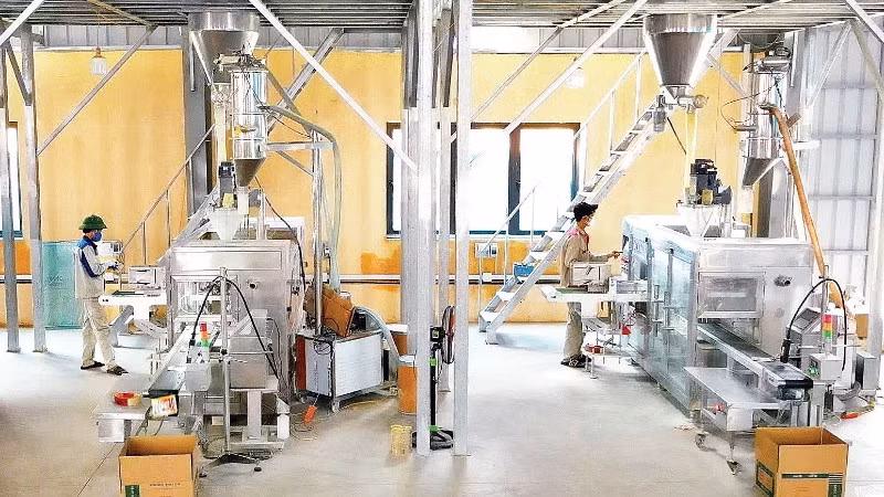 Gia công thuốc bảo vệ thực vật tại Nhà máy nông nghiệp HACO-Chi nhánh Công ty cổ phần Thương mại Hải Ánh (Thanh Hóa).