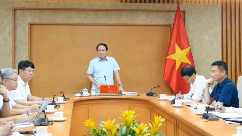 Quang cảnh buổi làm việc.