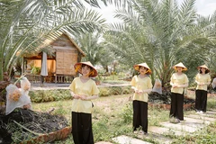 Tham quan Vườn sinh thái chala farm tại phường Hồng Ngự.