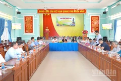 Quang cảnh buổi tọa đàm.