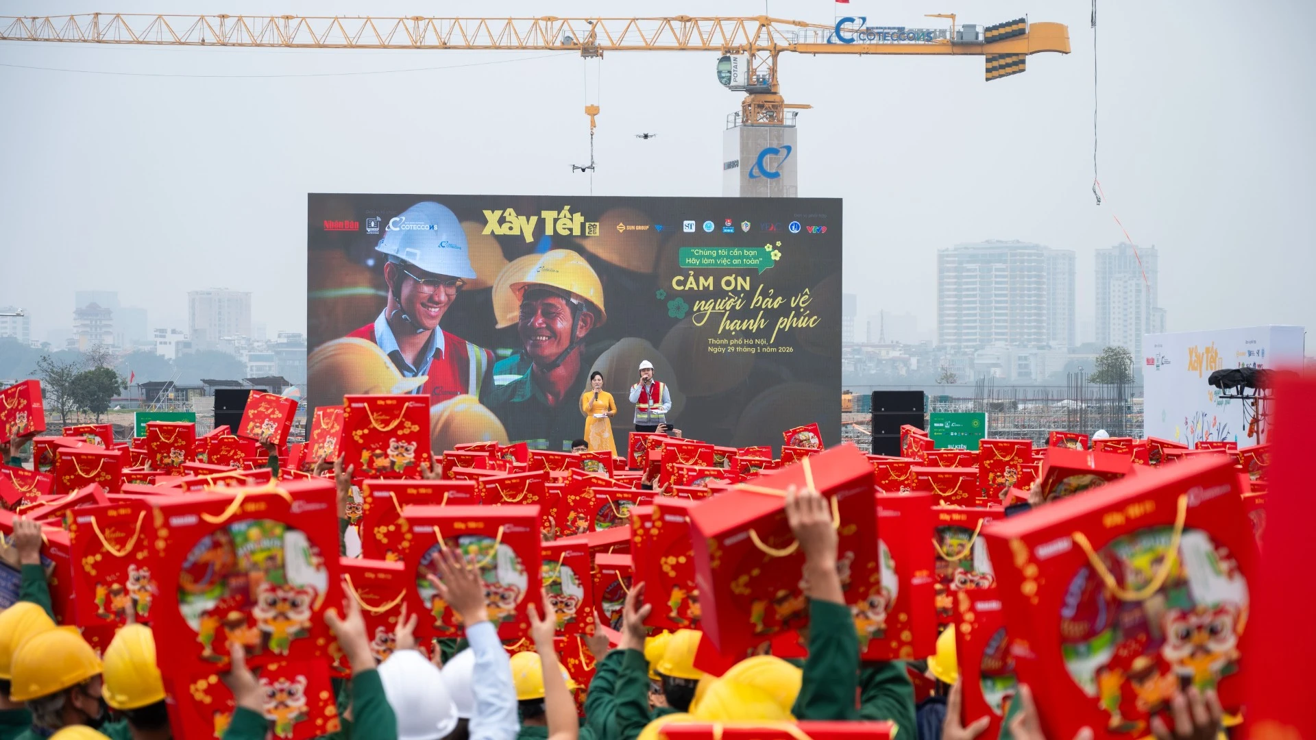 Chương trình Xây Tết 2026: Lan tỏa hơi ấm và an toàn cho hàng nghìn công nhân