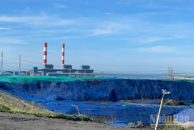 Bãi tro xỉ của các nhà máy nhiệt điện.