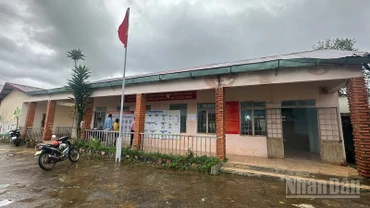 Trung tâm phục vụ hành chính công xã Xốp được "mượn tạm" từ Trường mầm non xã Đắc Choong (cũ).