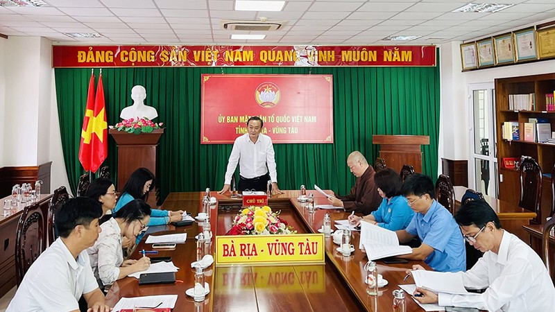 Ngày 26/6, Ủy ban Mặt trận Tổ quốc Việt Nam tỉnh Bà Rịa-Vũng Tàu (cũ) thống nhất hợp nhất Quỹ “An sinh xã hội” tỉnh và Quỹ “Vì người nghèo” tỉnh thành Quỹ “Vì người nghèo”. (Ảnh: Báo Bà Rịa-Vũng Tàu)