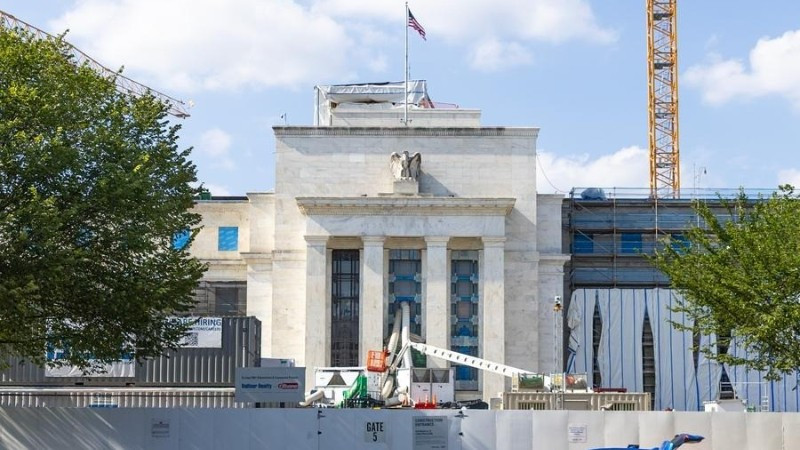 Ảnh Tòa nhà Cục Dự trữ Liên bang Hoa Kỳ tại Washington D.C. chụp ngày 24/7/2025. (Ảnh: THX)