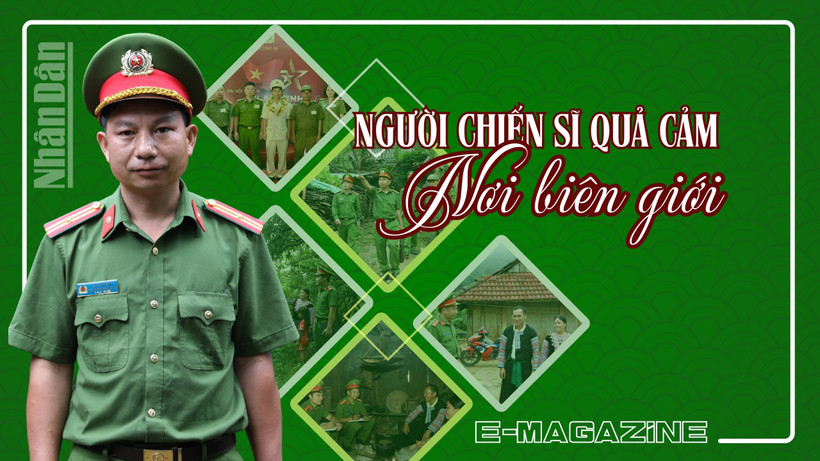 Người chiến sĩ quả cảm nơi biên cương