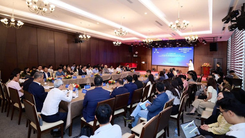 Quang cảnh Lễ công bố “Mô hình Toàn cảnh kinh tế tư nhân Việt Nam”.