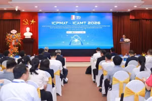 Quang cảnh hội thảo quốc tế. 