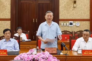 Tổng Bí thư, Chủ tịch nước Tô Lâm phát biểu chỉ đạo. (Ảnh: Thống Nhất/TTXVN)
