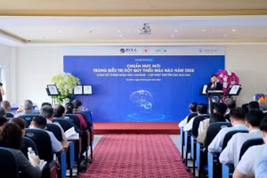 Quang cảnh hội nghị khoa học.
