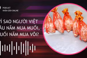 [Podcast] Vì sao người Việt đầu năm mua muối, cuối năm mua vôi?