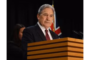 Bộ trưởng Ngoại giao New Zealand Winston Peters. (Ảnh: TTXVN phát)