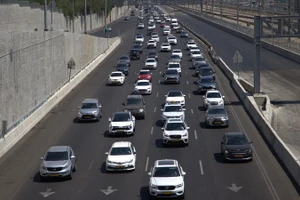 Đường phố tại Tel Aviv (Israel). (Nguồn: TTXVN)