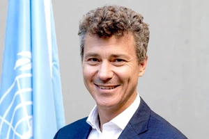 Trưởng Đại diện UNESCO tại Việt Nam Jonathan Wallace Baker. (Ảnh: TTXVN)