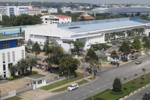 Khu Công nghệ cao Thành phố Hồ Chí Minh hướng đến mô hình thân thiện với môi trường. (Ảnh: KHÁNH TRÌNH)