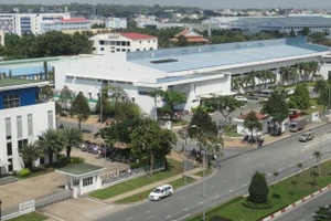 Khu Công nghệ cao Thành phố Hồ Chí Minh hướng đến mô hình thân thiện với môi trường. (Ảnh: KHÁNH TRÌNH)