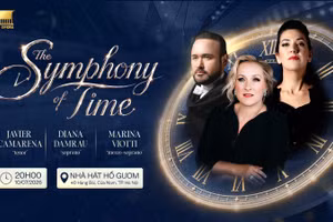 Hòa nhạc đặc biệt mang tên “The Symphony of Time” - kỷ niệm 3 năm khánh thành Nhà hát Hồ Gươm (9/7/2023-9/7/2026). (Nguồn: Nhà hát Hồ Gươm)