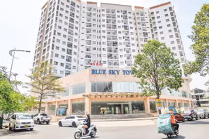 Một dự án nhà ở xã hội tại phường Bình Trưng, Thành phố Hồ Chí Minh. (Ảnh: QUANG ĐỊNH)