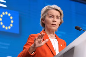 Chủ tịch Ủy ban châu Âu Ursula von der Leyen. (Ảnh: THX/TTXVN)