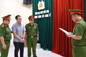 Cơ quan Cảnh sát điều tra khởi tố bị can đối với đối tượng Nguyễn Lâm Tới.