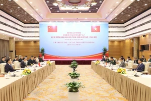 Hội nghị lần thứ nhất, Cơ chế đối thoại chiến lược “3+3” cấp Bộ trưởng Ngoại giao, Quốc phòng, Công an Việt Nam-Trung Quốc. (Ảnh: AN ĐĂNG/TTXVN)