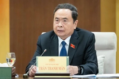 Chủ tịch Quốc hội Trần Thanh Mẫn. (Ảnh: DUY LINH)