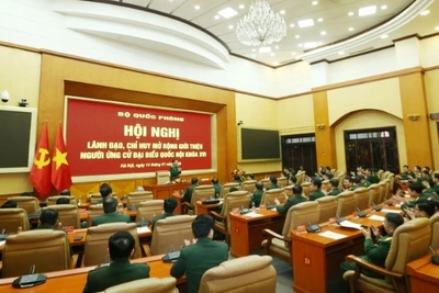 Quang cảnh hội nghị. (Ảnh: HỒNG PHA)
