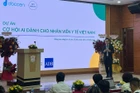 Bác sĩ Nguyễn Đình Nguyên, Giám đốc dự án giới thiệu khóa học cho nhân viên y tế.