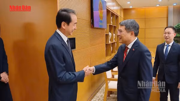 [Video] Thủ tướng Lê Minh Hưng tiếp Đại sứ Trung Quốc Hà Vĩ