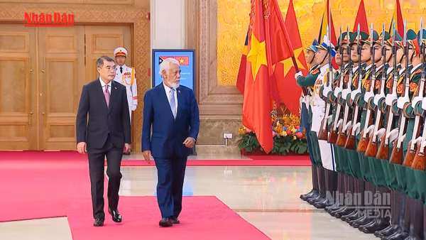 [Video] Thủ tướng Lê Minh Hưng chủ trì lễ đón chính thức Thủ tướng Timor-Leste