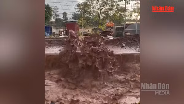 [Video] Làm rõ hiện tượng giếng khoan liên tiếp phun khí và nước tại Gia Lai