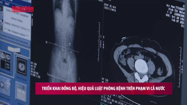 [Video] Triển khai đồng bộ, hiệu quả Luật Phòng bệnh trên phạm vi cả nước