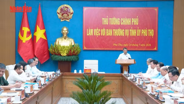 [Video] Thủ tướng Lê Minh Hưng: Phấn đấu đưa Phú Thọ trở thành "thủ phủ" công nghiệp của cả nước