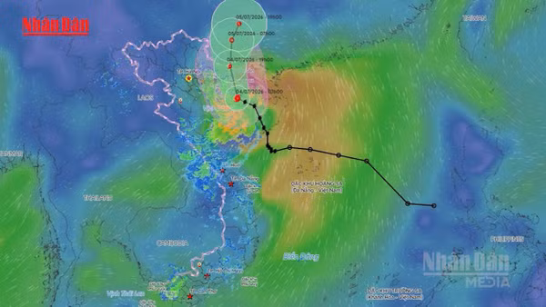 [Video] Bão số 1 đổi hướng, cách đặc khu Bạch Long Vĩ khoảng 70km