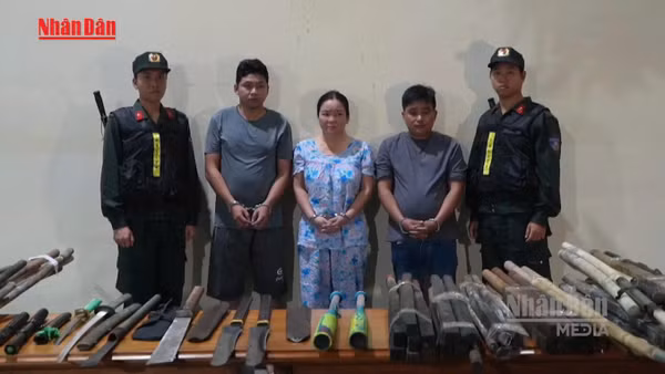 [Video] Triệt phá băng giang hồ “Chành cua 46” đe dọa thương lái, ép đóng tiền bảo kê