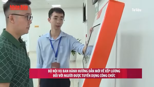 [Video] Ban hành hướng dẫn mới về xếp lương đối với người được tuyển dụng công chức