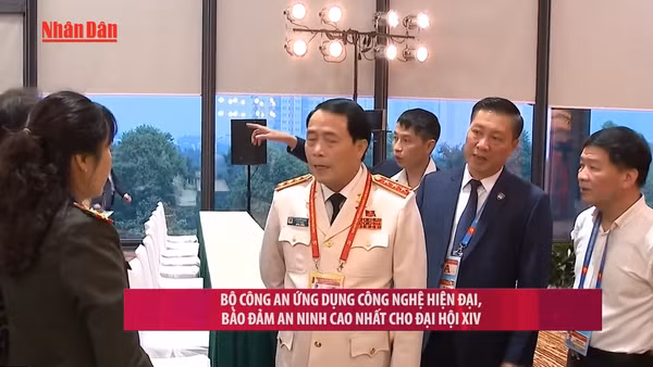 [Video] Bộ Công an ứng dụng công nghệ hiện đại, bảo đảm an ninh cao nhất cho Đại hội XIV