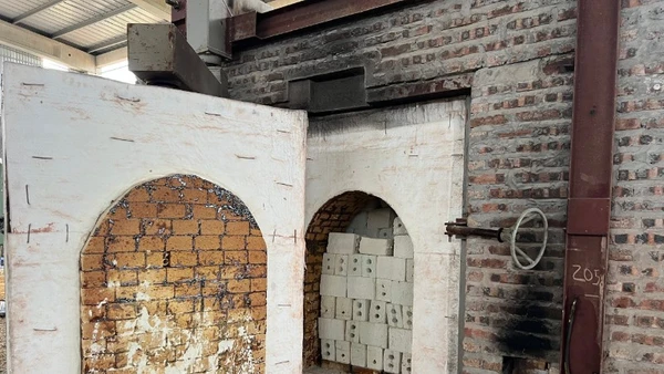 Sản phẩm xi-măng AC50 sau nung.