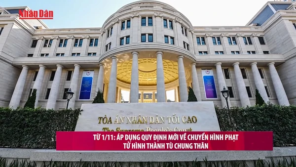 [Video] Từ 1/11: Áp dụng quy định mới về chuyển hình phạt tử hình thành tù chung thân