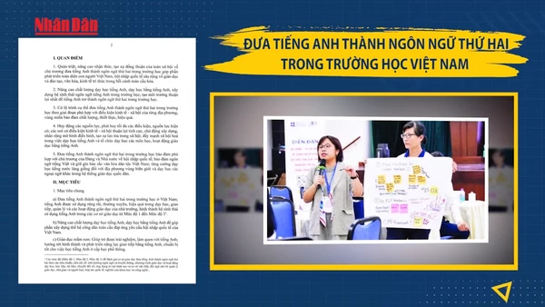 [Video] Đưa tiếng Anh thành ngôn ngữ thứ hai trong trường học Việt Nam
