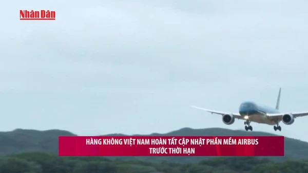 [Video] Hàng không Việt Nam hoàn tất cập nhật phần mềm Airbus trước thời hạn