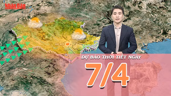 [Video] Dự báo thời tiết ngày 7/4/2026: Nắng nóng chạm ngưỡng 40 độ C, Bắc Bộ và Trung Bộ bước vào đỉnh điểm nắng gắt