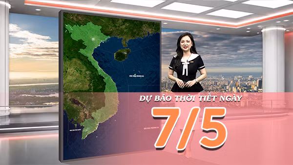 Video] Dự báo thời tiết ngày 7/5/2026: Bắc Bộ sắp đón mưa dông diện rộng, Trung Bộ nắng nóng trở lại