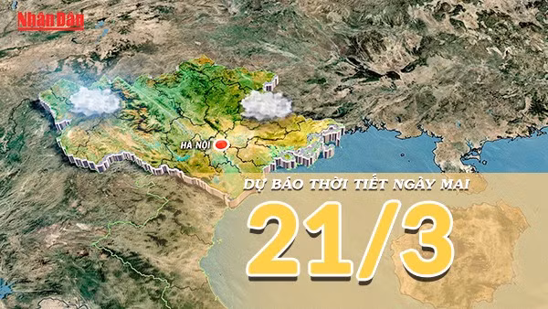 [Video] Dự báo thời tiết đêm nay và ngày mai 21/3/2026: Bắc Bộ giảm nhiệt nhờ vùng hội tụ gió, nắng nóng tiếp tục bao phủ miền Đông Nam Bộ
