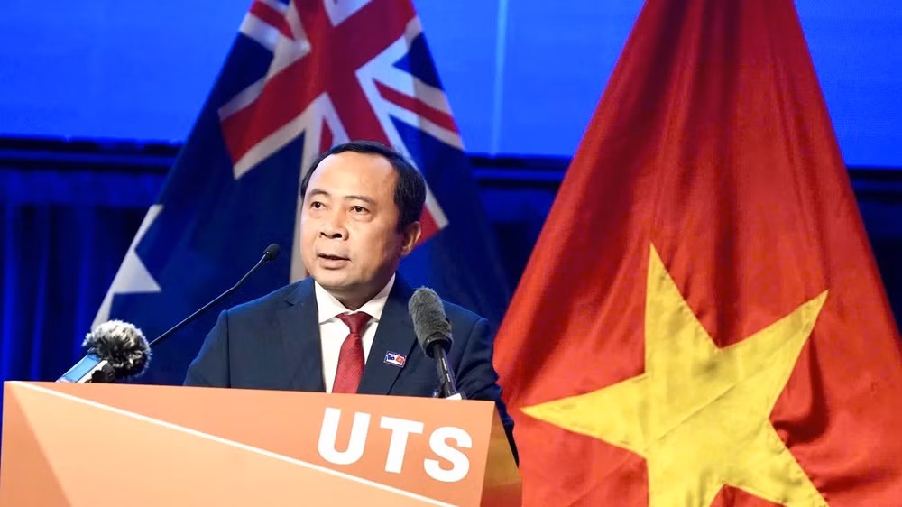 Bộ trưởng Khoa học và Công nghệ Vũ Hải Quân phát biểu. (Ảnh: Bộ Khoa học và Công nghệ cung cấp)