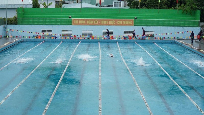 Mục đích của giải là đẩy mạnh phong trào tập luyện bơi lội, nâng cao sức khỏe, bảo vệ bản thân, phòng, chống tai nạn đuối nước. z6693541307780-4d937ed280d09ce1acad6e4816892027.jpg