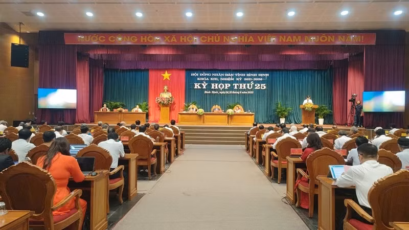 Quang cảnh kỳ họp.