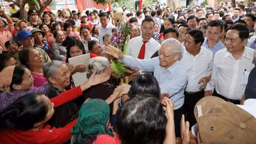 Tổng Bí thư Nguyễn Phú Trọng - Nhà Lãnh đạo lỗi lạc, trọn đời vì nước, vì dân