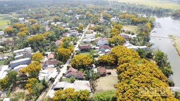 Làng sinh thái Hương Trà ở phường Hương Trà.